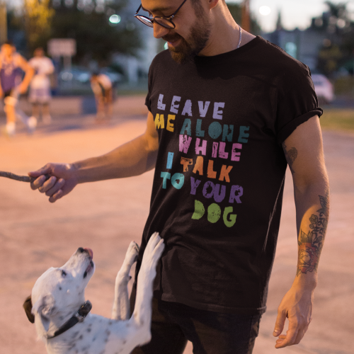 DOGTROVERT / unisex tee / colors