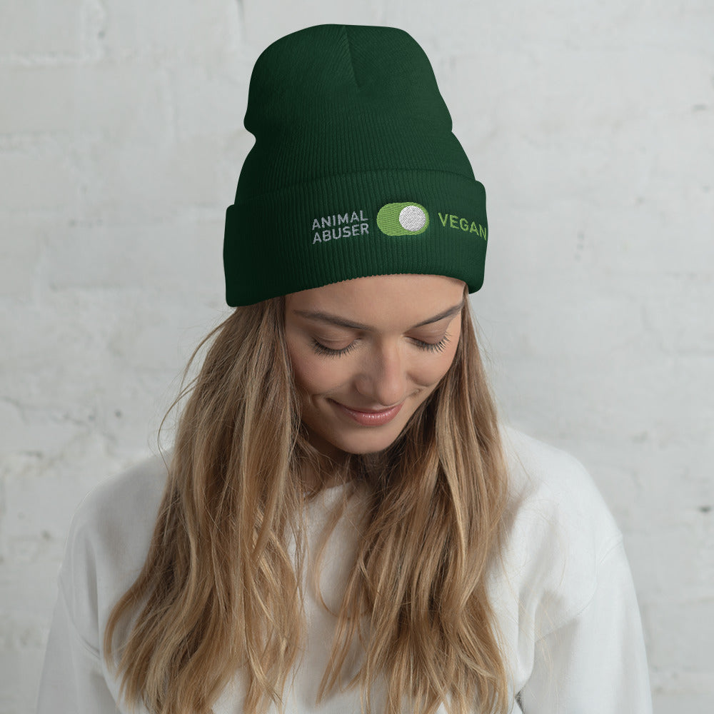 NO 3RD CHOICE / cuffed beanie