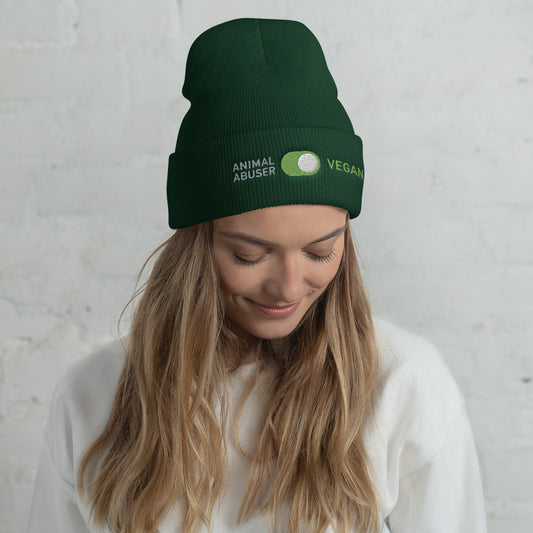 NO 3RD CHOICE / cuffed beanie