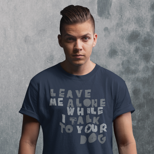 DOGTROVERT / unisex tee / greys