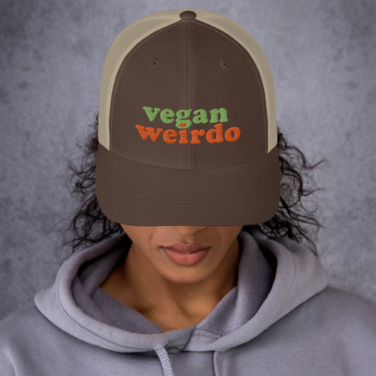 VEGAN WEIRDO / trucker hat
