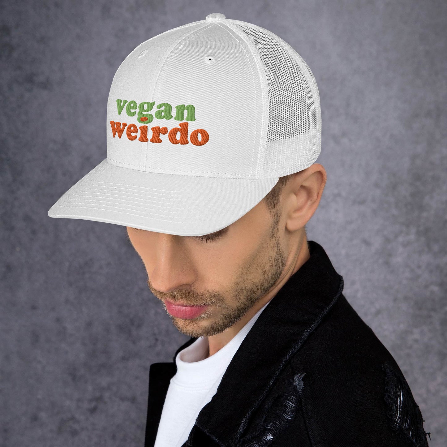 VEGAN WEIRDO / trucker hat