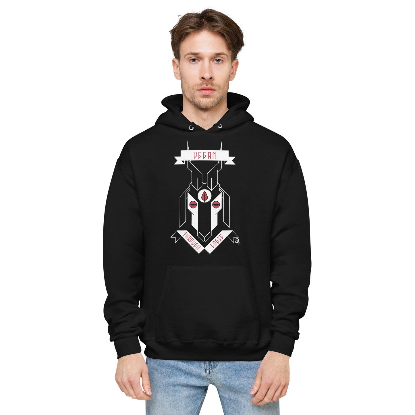 THE GOAT OF LOGICAL VEGANISM / unisex hoodie / black