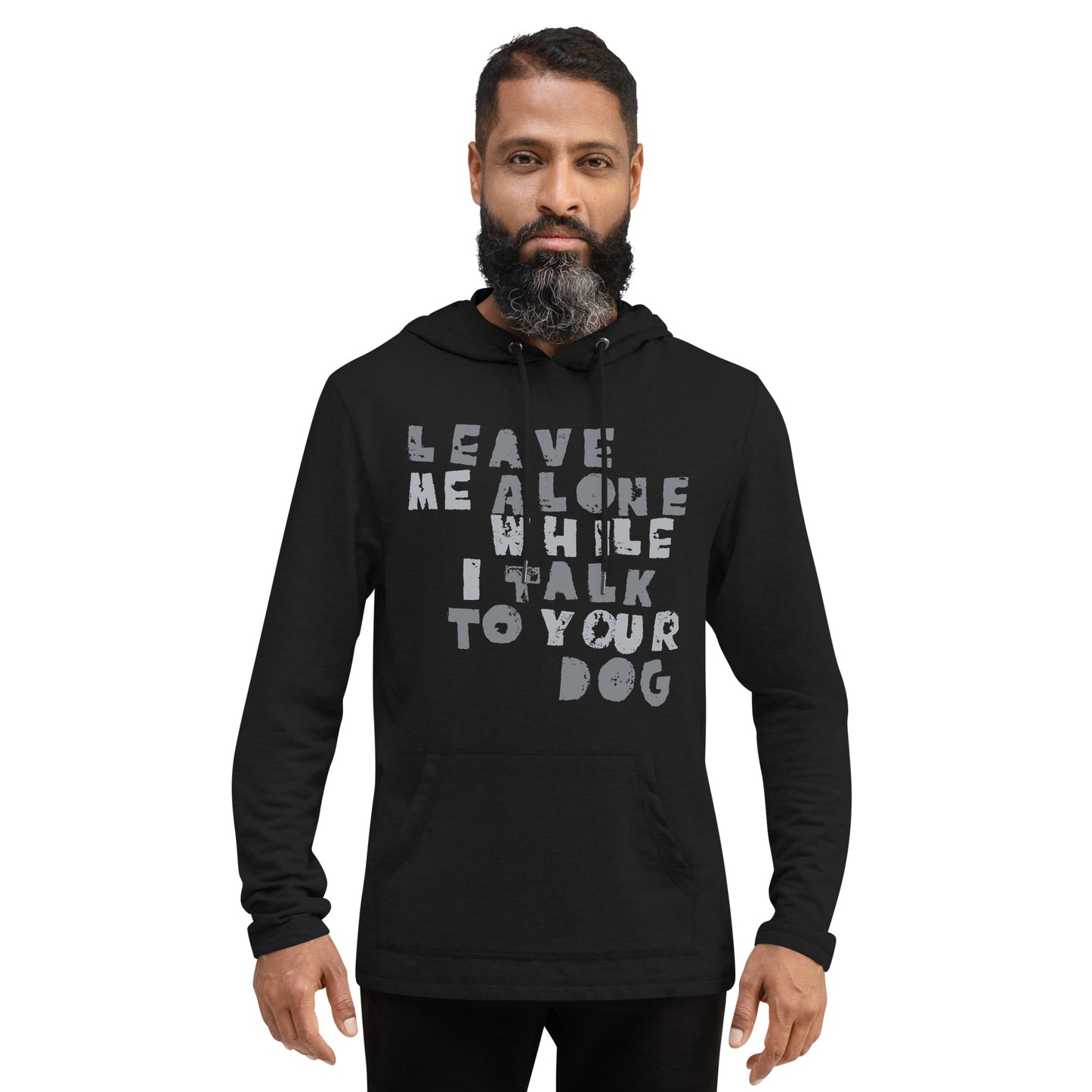 DOGTROVERT / unisex light hoodie / greys