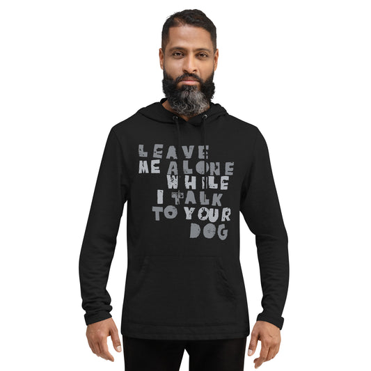 DOGTROVERT / unisex light hoodie / greys