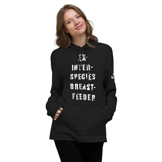 EX-BREASTFEEDER / unisex light hoodie