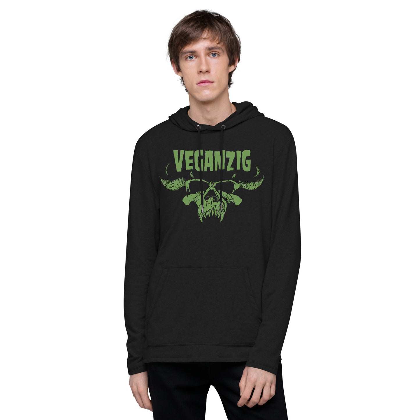 VEGANZIG / unisex light hoodie