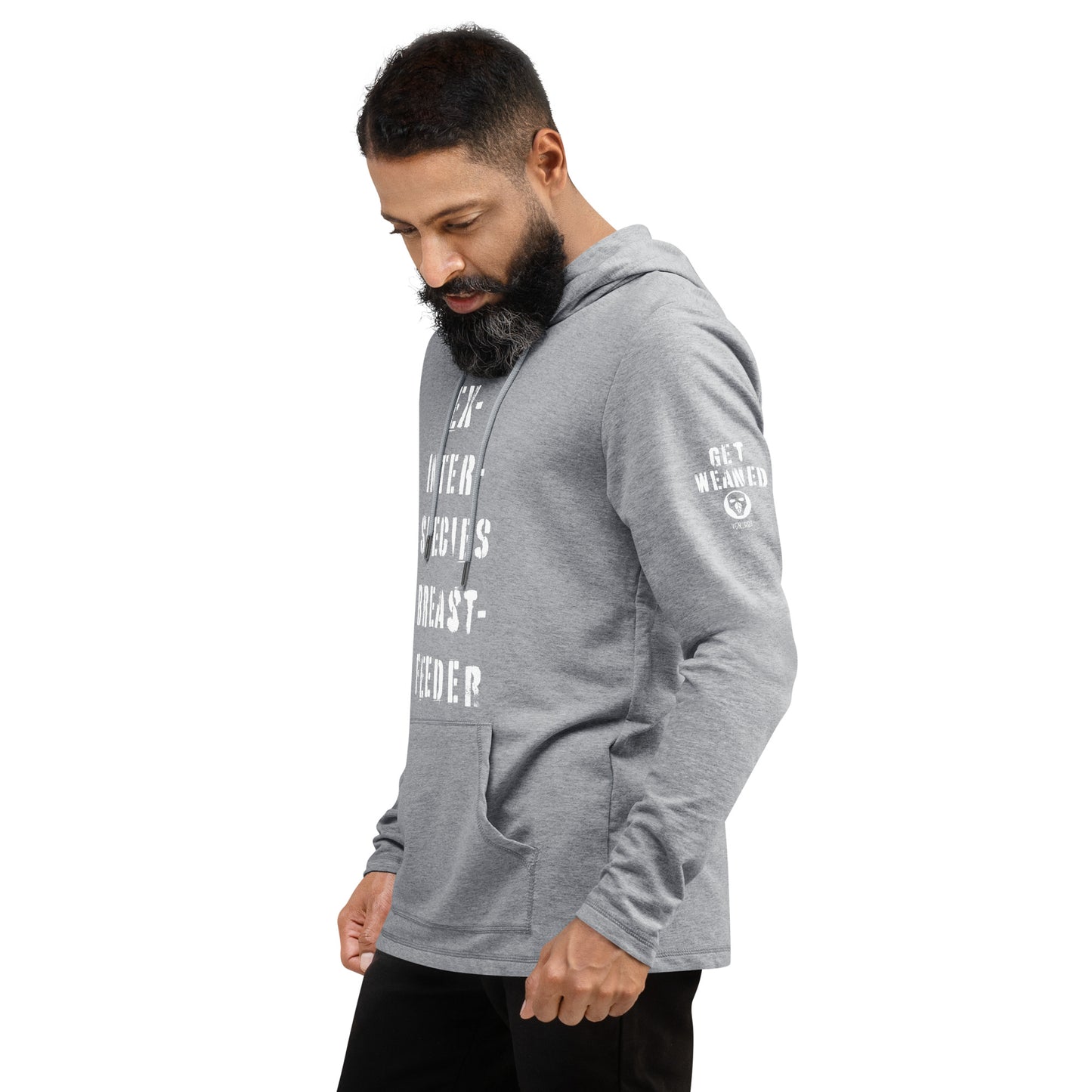 EX-BREASTFEEDER / unisex light hoodie