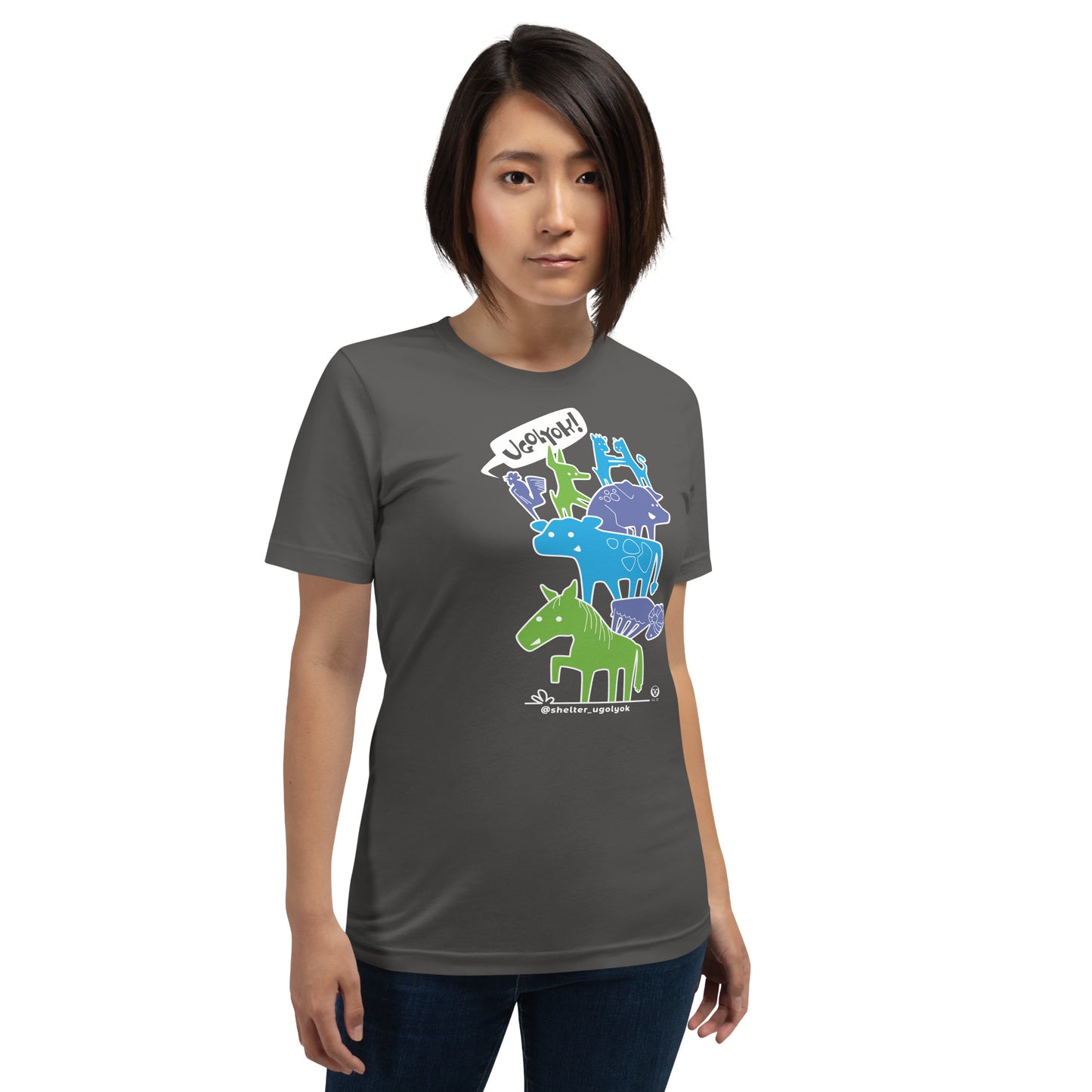 SHELTER UGOLYOK BENEFIT / unisex tee