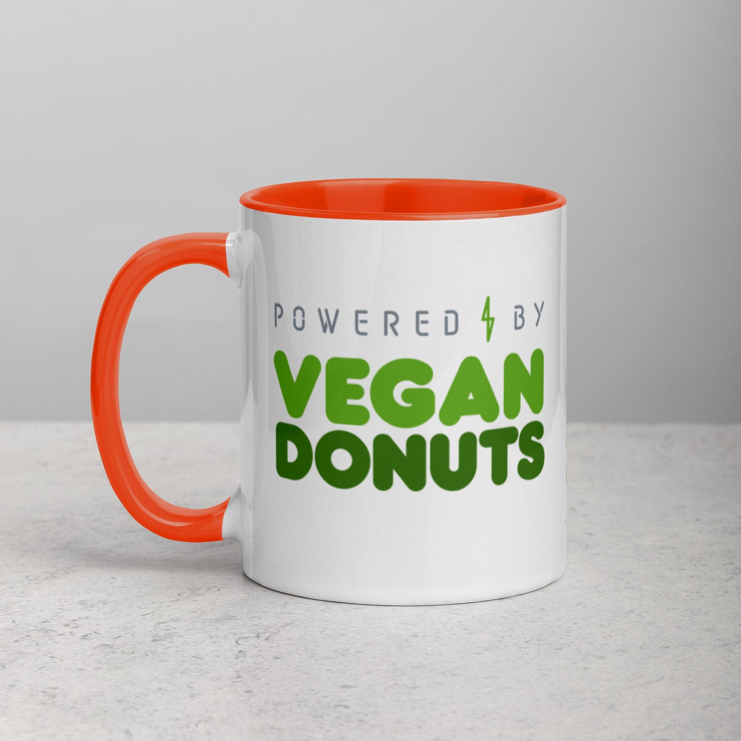 VEGAN DONUTS / 2-tone mug