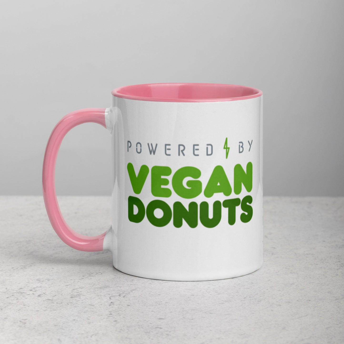 VEGAN DONUTS / 2-tone mug