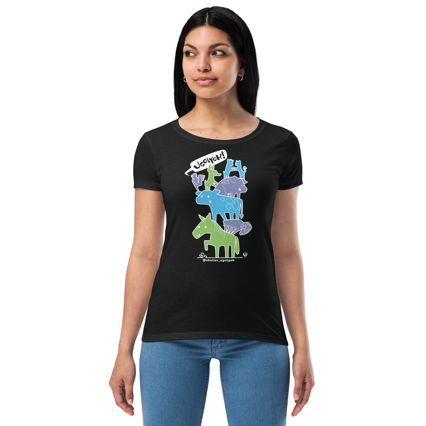 SHELTER UGOLYOK BENEFIT / women's tee