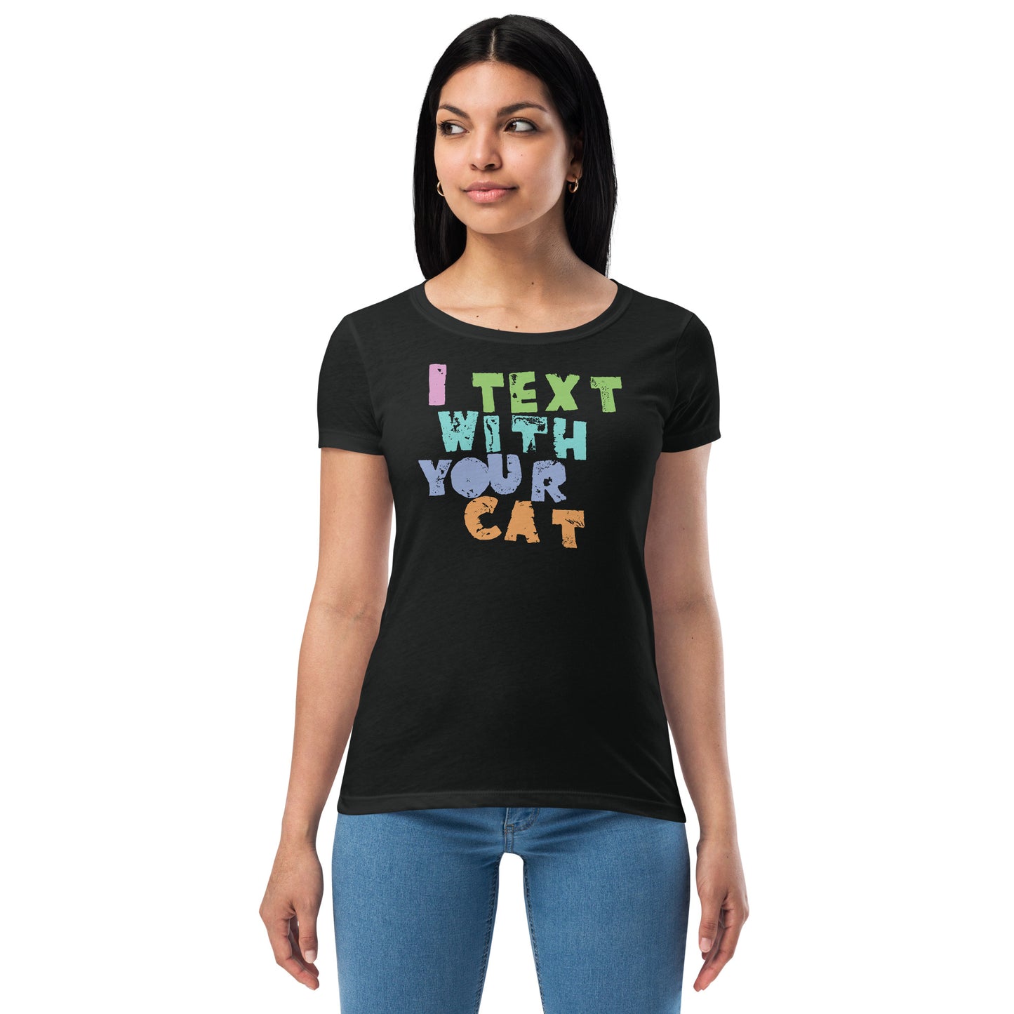 CAT TEXTER / women's tee / colors