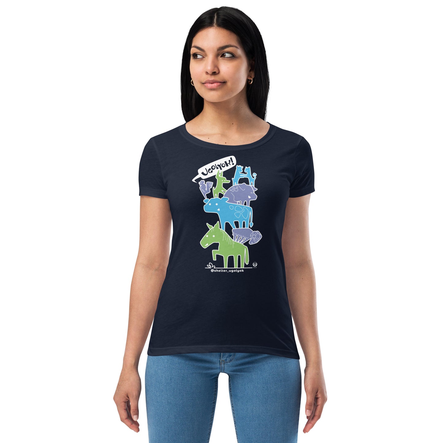 SHELTER UGOLYOK BENEFIT / women's tee