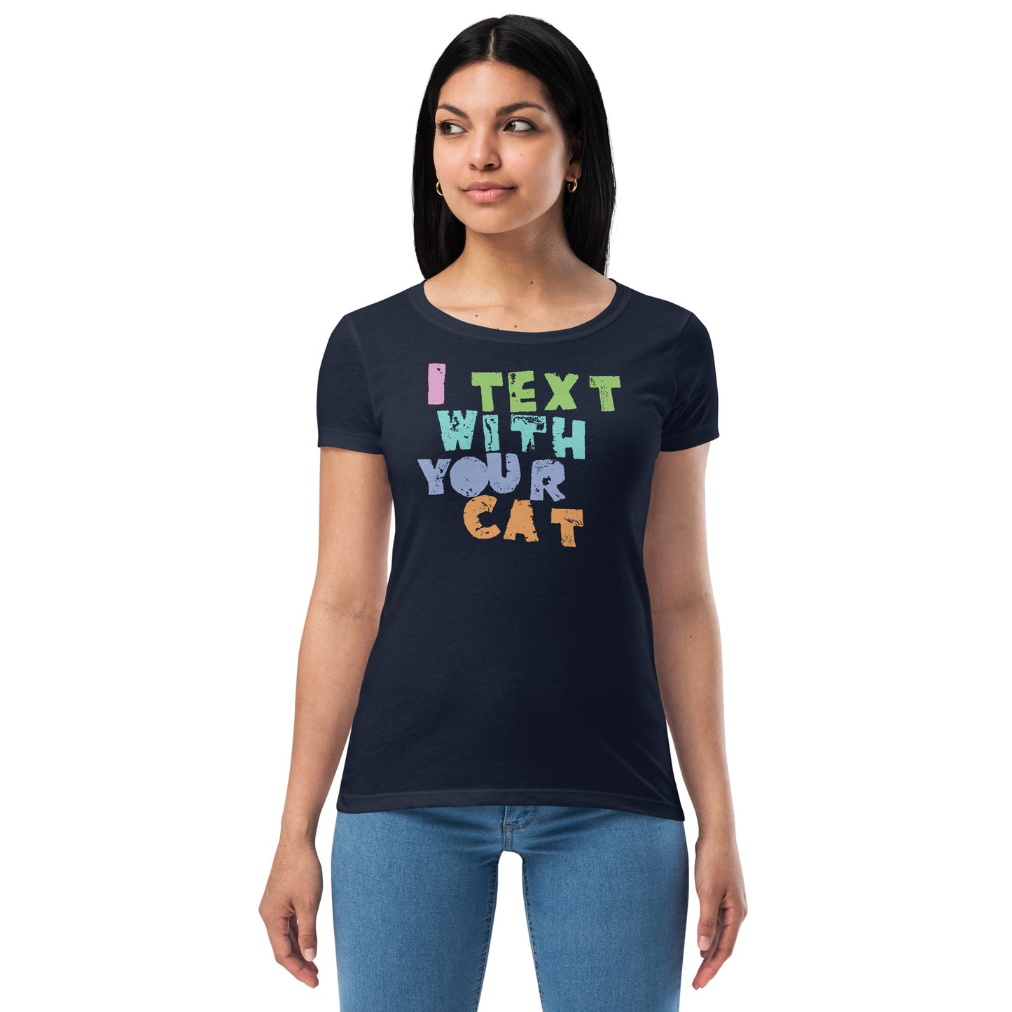 CAT TEXTER / women's tee / colors