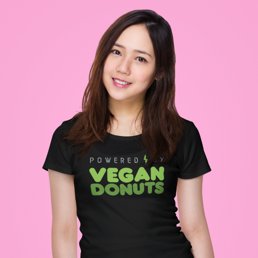 VEGAN DONUTS / women's tee