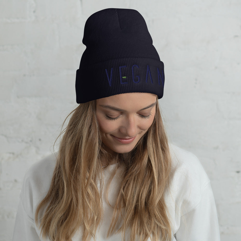 SUBTLE VEGAN / cuffed beanie