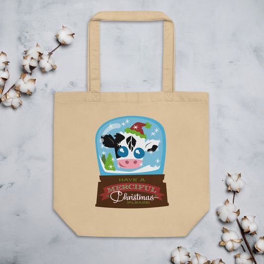 MERCY CHRISTMAS [SNOWGLOBE] / eco tote bag