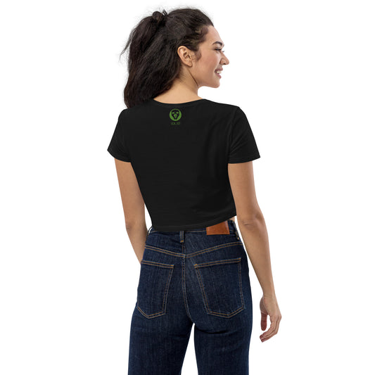 VEGANZIG / organic crop top