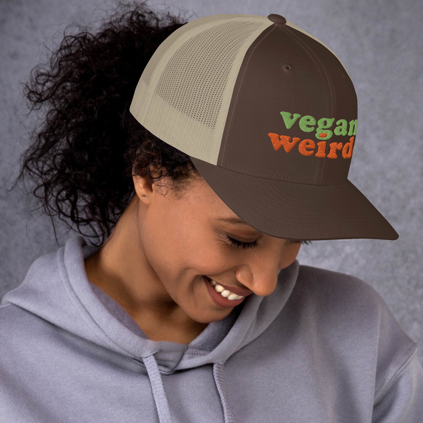 VEGAN WEIRDO / trucker hat
