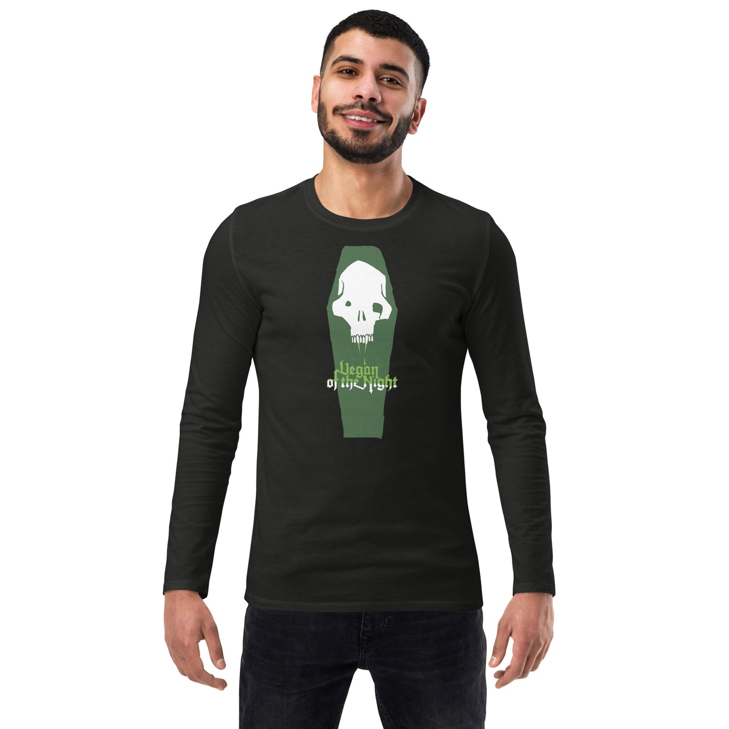 VEGAN OF THE NIGHT [coffin] / unisex long sleeve