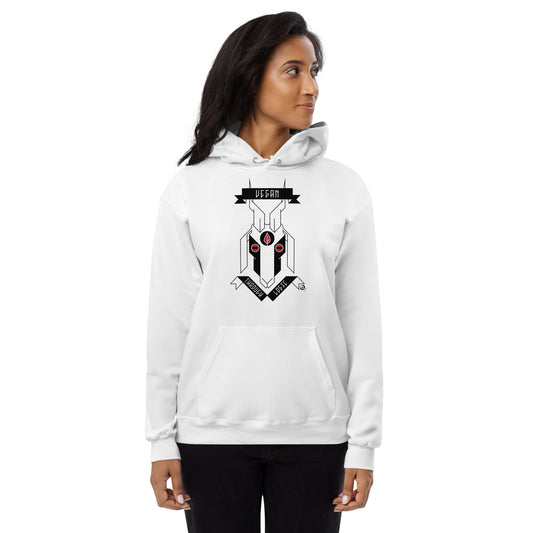 THE GOAT OF LOGICAL VEGANISM / unisex hoodie / white