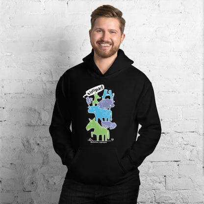 SHELTER UGOLYOK BENEFIT / unisex light hoodie