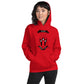 THE GOAT OF LOGICAL VEGANISM / unisex hoodie / red
