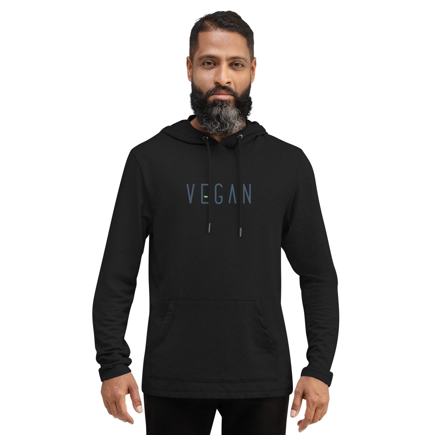 SUBTLE VEGAN [dark] / unisex light hoodie
