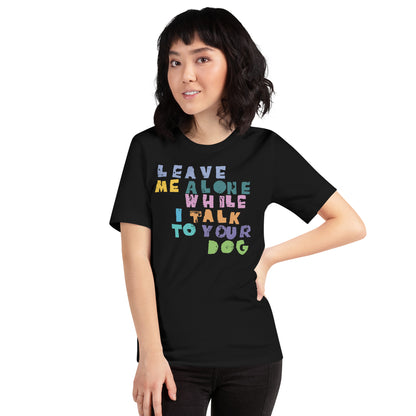 DOGTROVERT / unisex tee / colors
