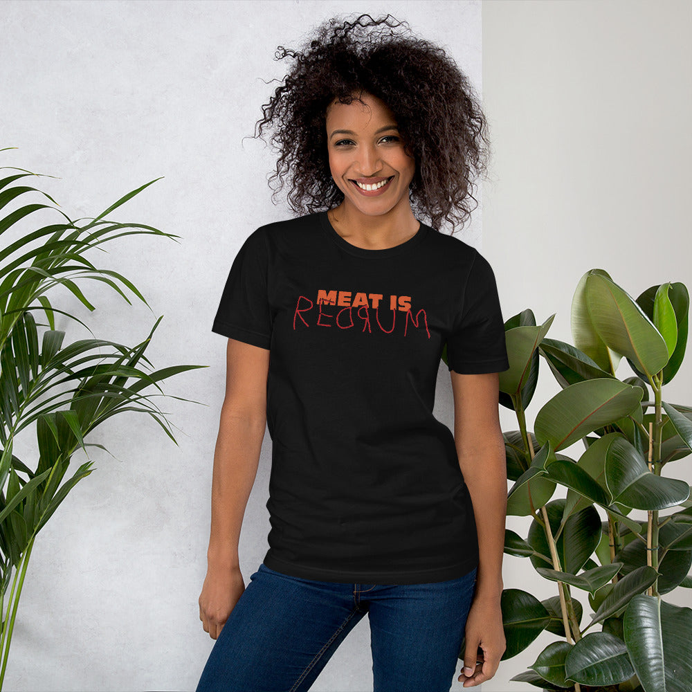 MEAT IS REDRUM / unisex tee
