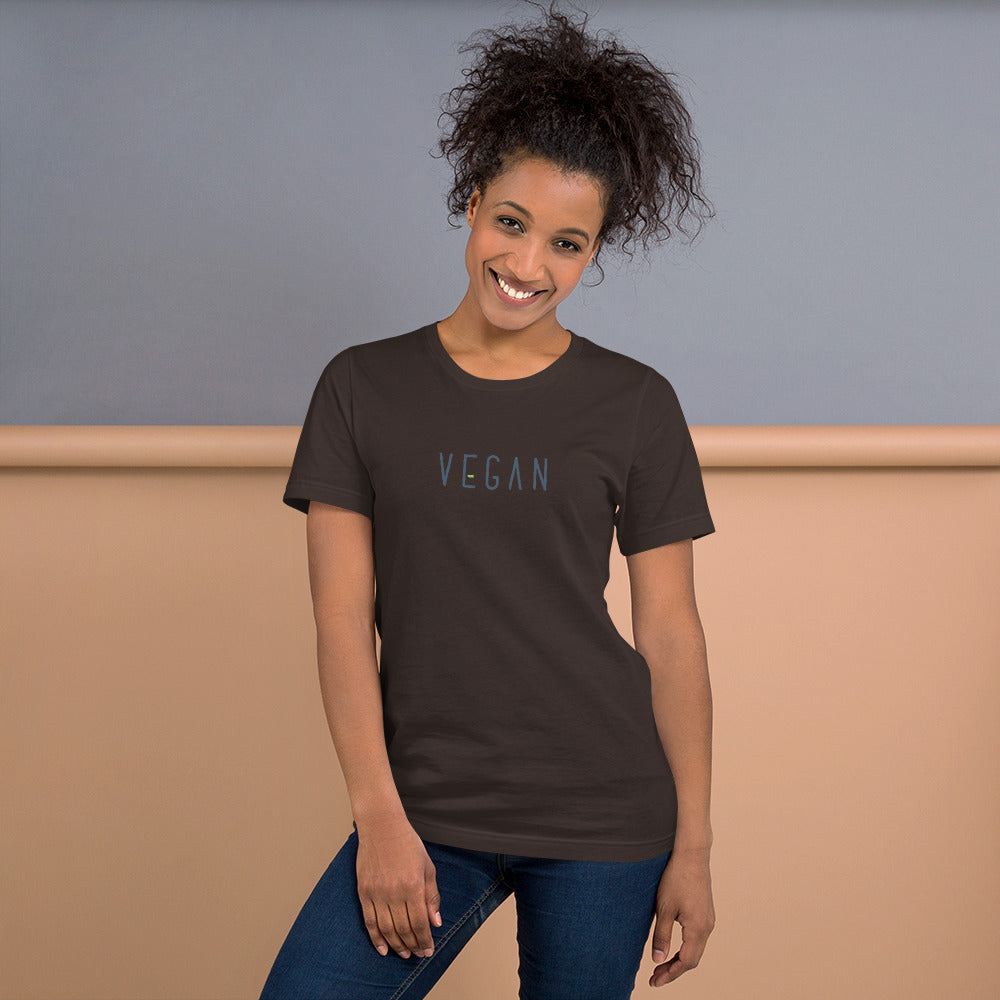 SUBTLE VEGAN [dark] / unisex tee