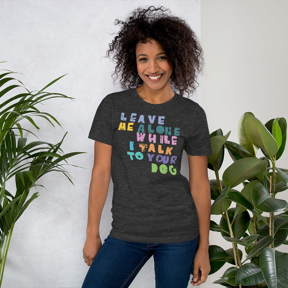 DOGTROVERT / unisex tee / colors