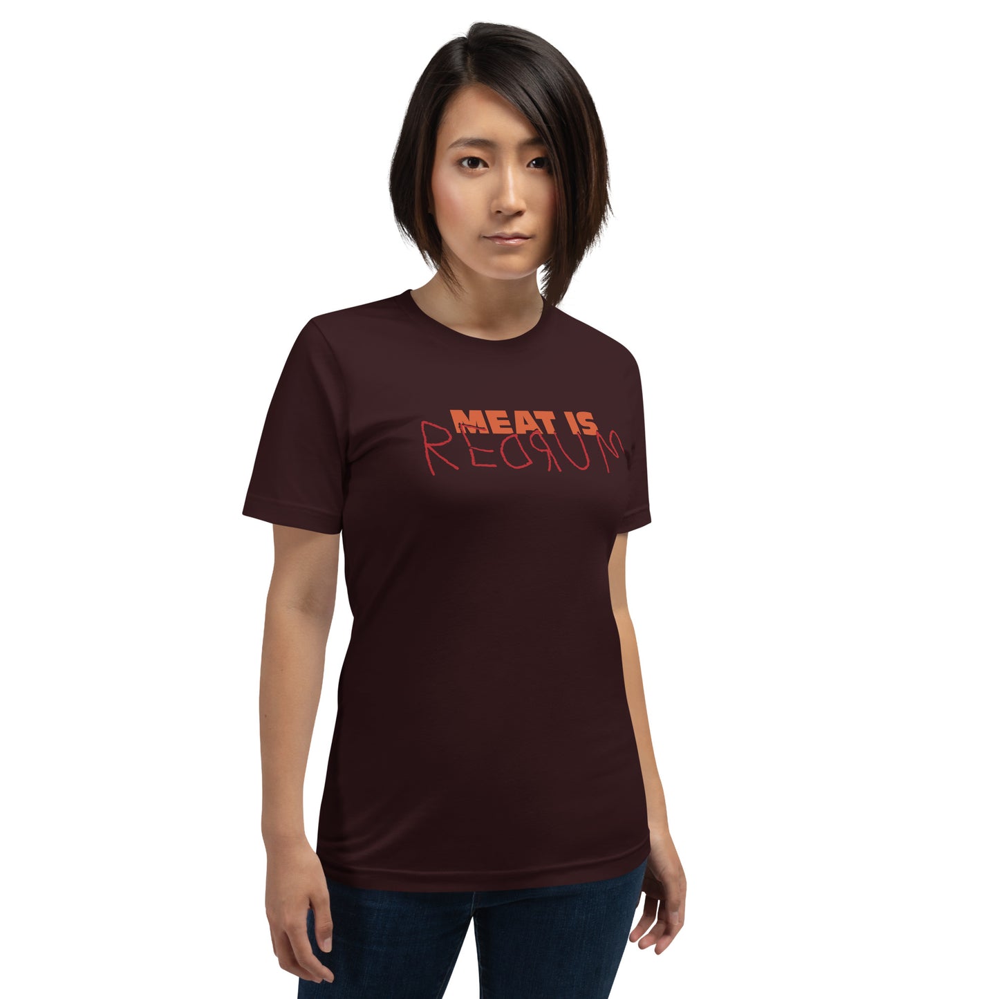 MEAT IS REDRUM / unisex tee