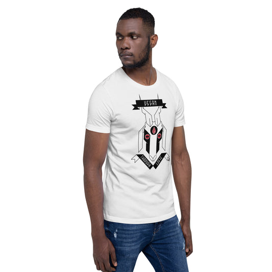 THE GOAT OF LOGICAL VEGANISM / unisex tee / white