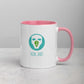 CAT TEXTER / 2-tone mug / colors