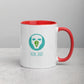 CAT TEXTER / 2-tone mug / colors